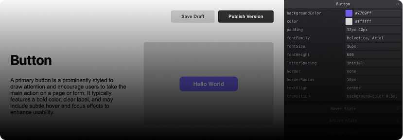 glitterkit visual editor screenshot.